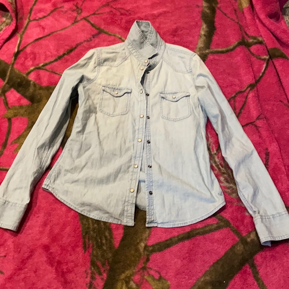 Small womens button up
